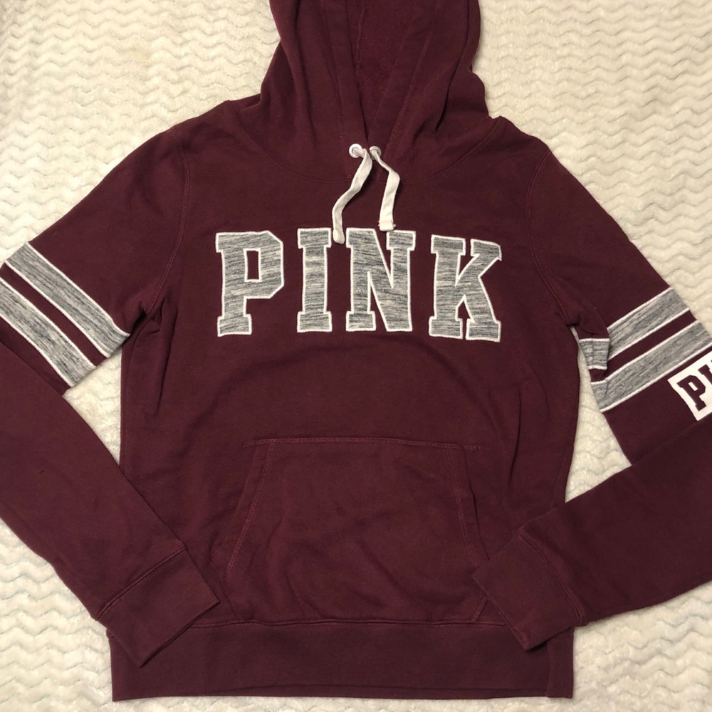 Maroon PINK Sweatshirt- Like New